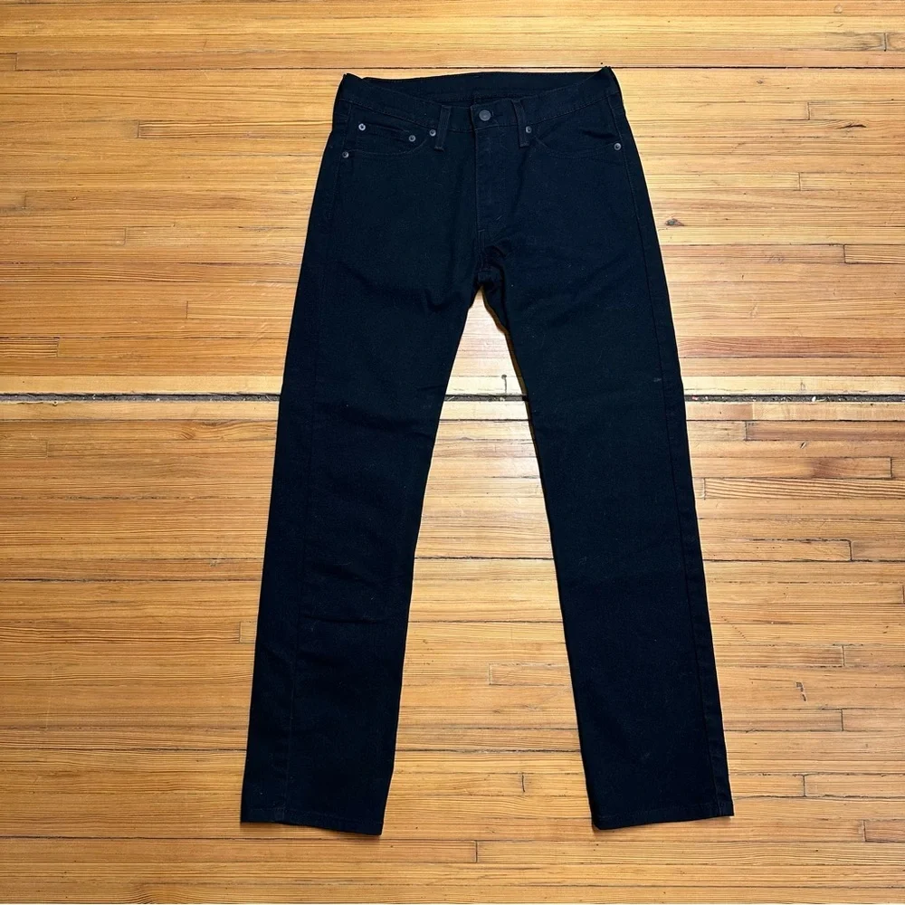 Levi's Men's 513 Slim Black Jeans